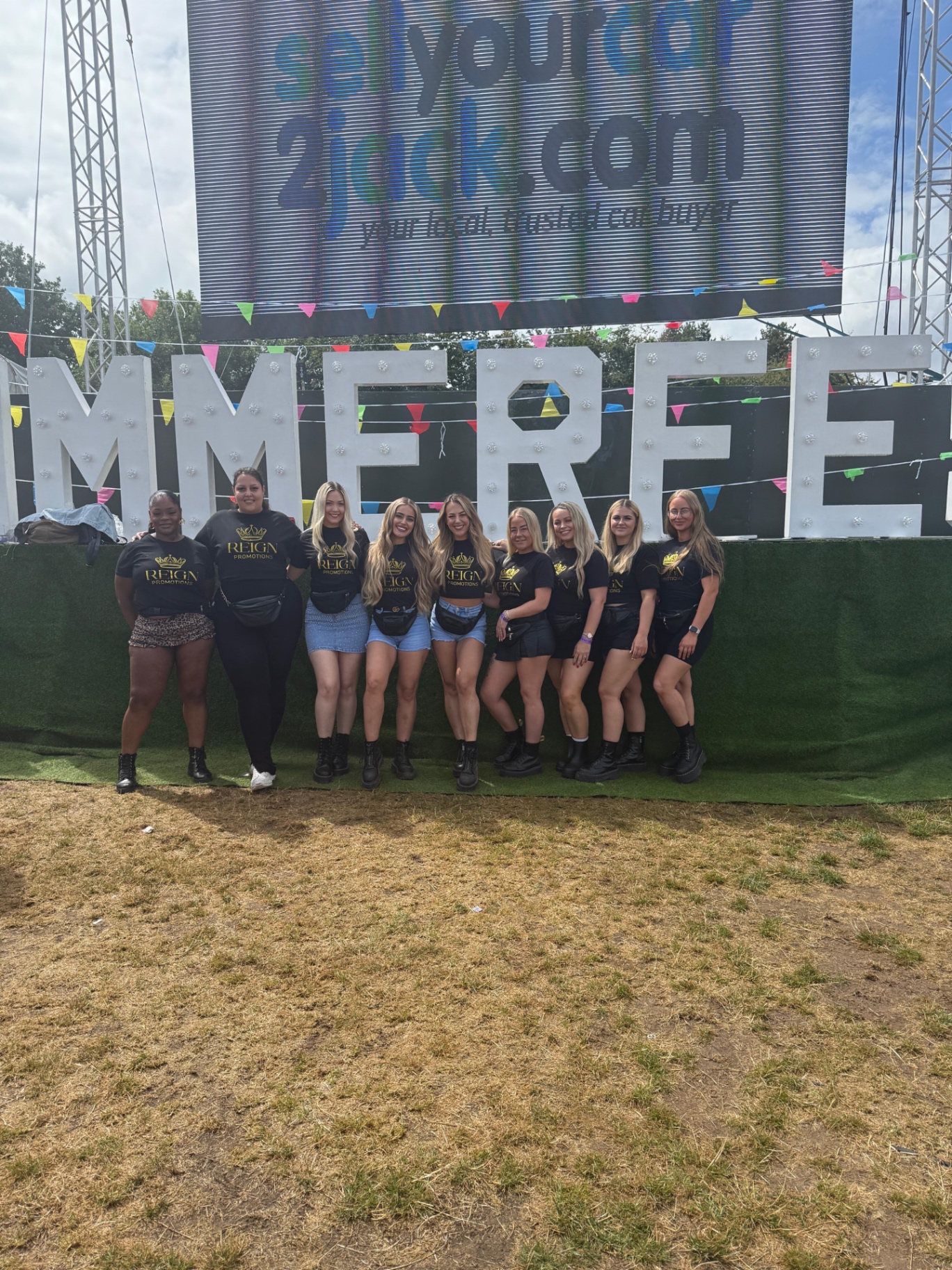 Reign Promotions team at Summerfest